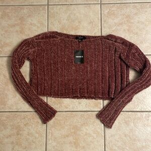Cropped sweater. New with tag